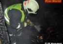 Bgld: Hüttenkleinbrand durch vorzeitigen Silvester-Raketenabschuss