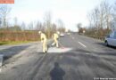 Oö: Pkw kommt nach Unfall auf der Seite zum liegen