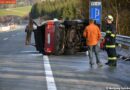 Oö: Zwei Schwerverletzte bei Unfall mit zwei Fahrzeugen auf der A1