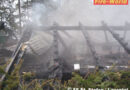 Ktn: Vollbrand einer Vereinshütte mit kleineren Gasflaschen-Explosionen