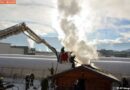 Südtirol: Kaminbrand greift auf Dach über