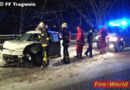 Oö: Verletzte nach Unfall auf Schneefahrbahn in Tragwein