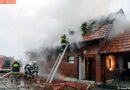 Stmk: Hütte an einem Teich in Brand geraten