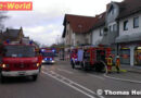 D: Feuerwehr rettet drei Hasen, einen Hund und einen Hamster aus Brandwohnung