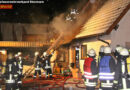 Deutschland. Garagenbrand in Brunsbek griff auf Einfamilienhaus über