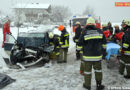 Oö: 30 Kinder bei Unfall zwischen Pkw und Autobus unverletzt!