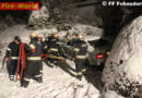 Stmk: Zwei Winter-Autobergungen in Fohnsdorf