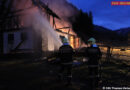 Stmk: Wirtschaftsgebäude wurde ein Raub der Flammen
