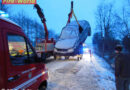 Nö: Zwei winterliche Autobergungen in den Morgenstunden