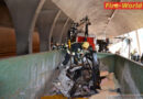 Tirol: Schwerer Schaden und 2 Verletzte bei Lkw-Unfall in Tunnelgalerie auf A12