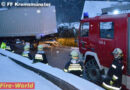 Oö: Navi-Fahrt auf Schneefahrbahn endet mit Feuerwehreinsatz