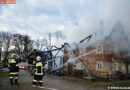 Oö: Vollbrand eines Gebäudes -> 760 Metern Zubringleitung