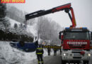 Stmk: Schneefahrbahn: Unfallserie im Bezirk Liezen hält Feuerwehren auf Trab