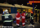 Nö: Mann mit Bein in Garnitur der Badner Bahn eingeklemmt