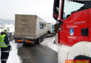 Bgld: Lkw-Seilwindenbergung in Pinkafeld