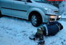 Oö: Abrutschdrohendes Auto in Steyregg geborgen
