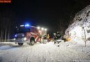 Nö: Pkw-Überschlag auf der tief winterlichen LB20