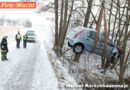 Oö: Winter-Ausrutscher über Brücke in Ansfelden