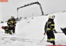 Stmk: Obstlagerhalle droht unter hoher Schneelast einzubrechen