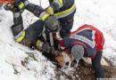 Nö: Kopfüber hängend zu „Paulas“ Rettung
