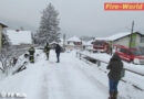 Nö: Winterliche Pkw-Bergung in Pettenbach