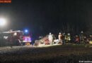 Oö: Feuerwehr und Rettungsdienst beüben Großunfall
