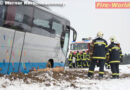 Oö: Zwei Wehren bei Autobusbergung in Mauthausen
