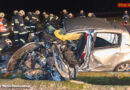 Oö: Zwei Tote bei Pkw-Frontalcrash auf gerader Strecke