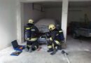 Oö: Pkw Brand von Besitzerin gelöscht