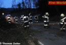 Stmk: Feuerwehr bei Sturmtief gefordert
