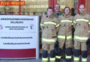 Sbg: Feuerwehr Kuchl vergoldet  Atemschutzträger