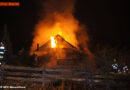 Stmk: Wohnhaus in Murau in Flammen