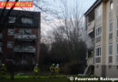 Deutschland: Kaninchenstall in Ratinger Mehrparteienhaus im Vollbrand