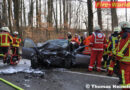 Deutschland: Autobrand nach Frontalcrash -> 29-Jähriger getötet