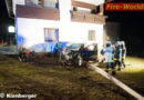 Oö: Verkehrsunfall mit eingeklemmter Person