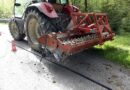 Stmk: Schwerer Unfall zwischen Traktor und Pkw