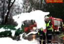 Bgld: Einsatzübung in OBI-Baumarkt in Pinkafeld