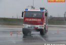 Oö: Feuerwehr-Einsatzlenker trainieren am ÖAMTC-Fahrtechnik-Zentrum in Marchtren