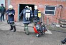Oö: Brandeinsatzübung bei einem landwirtschaftlichen Objekt