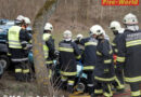 Nö: Gemeinschaftsübung „Fahrzeugbrand und Menschenrettung“
