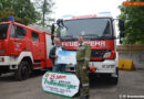 Oö: Spendenübergabe an die Feuerwehr Brunnenthal