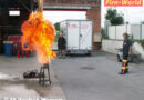 Nö: Feuerlöscherüberprüfung und Löschvorführung in Deutsch Wagram