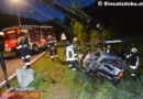 Nö: Großalarm für Einsatzkräfte zu Unfall auf B 55 bei Edlitz
