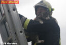 Oö: Feuerwehr in Garsten holt Katze vom Dach