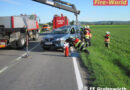 Nö: Autodachlandung auf der L45 bei Grafenwörth