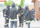 Nö: Vier Feuerwehren übten in Wärmegewöhnungsanlage