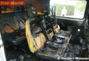 Nö: Erdgasauto in Guntramsdorf in Vollbrand