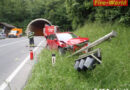 Oö: Zusammenstoß wegen Wendemanöver bei Tunnelportal