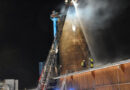 Stmk: Ausgedehnter und offener Silobrand in Kalwang