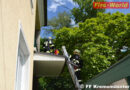 Oö: Zigarette setzt Blumenkiste auf Balkon in Brand